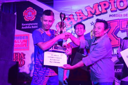 Gaspol A Raih Juara 1 Lomba Voli Beregu Putra KTAB CUP 2019